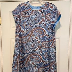 NEVER WORN 100% Silk JMcLaughlin swing dress